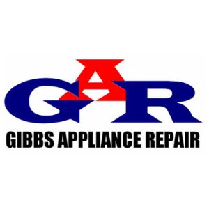 Gibbs Appliance Repair logo with tools and bold text for reliable appliance repair services.