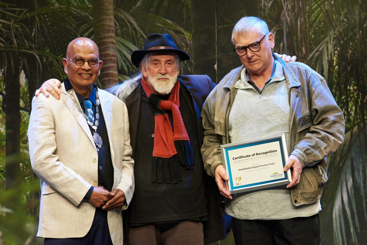 In pictures: Paekākāriki winners at Wellington Airport Regional Community Awards 2022