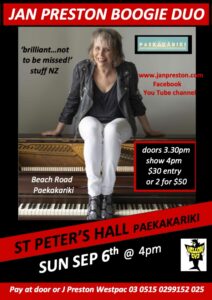 Jan Preston Boogie duo